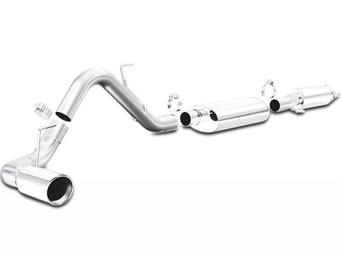 Magnaflow Street Series Single Exhaust System with Polished Tip; Side Exit (11-14 5.0L F-150)