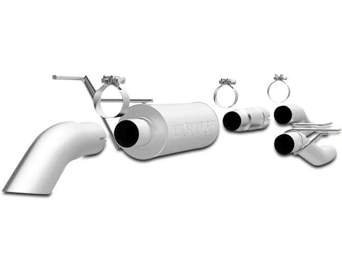 Magnaflow Off Road Pro Series Single Exhaust System; Turn Down (09-10 5.4L F-150, Excluding Raptor)