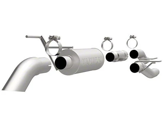 Magnaflow Off Road Pro Series Single Exhaust System; Turn Down (11-14 3.5L EcoBoost F-150)