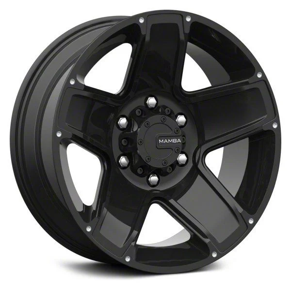 Mamba Offroad Wheels M13 Matte Black 6-Lug Wheel; 17x9; -12mm Offset (15-20 Tahoe)