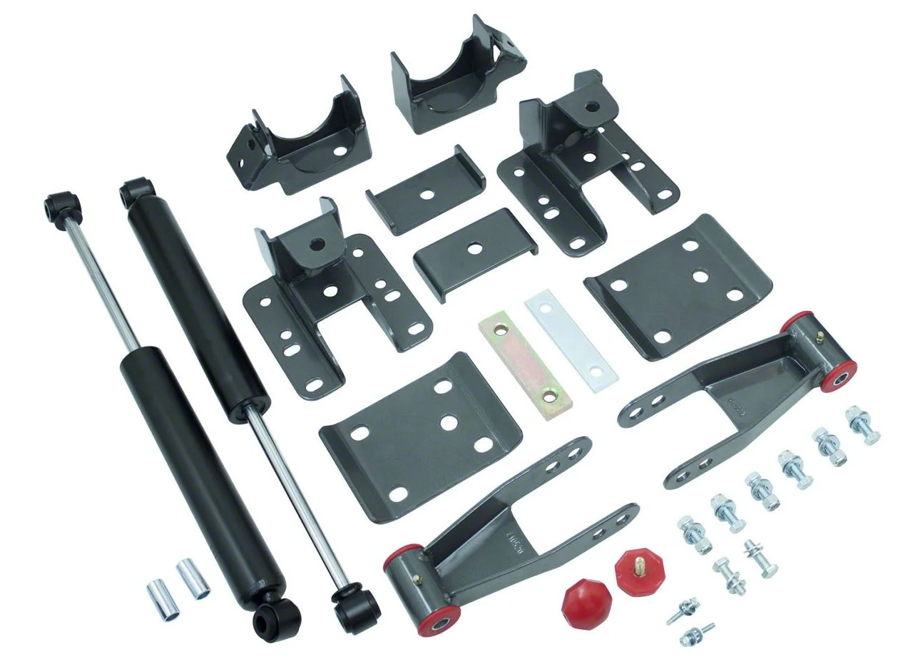 Max Trac 3 to 4-Inch Adjustable Rear Flip Kit with Max Trac Shocks (07-13 Silverado 1500)