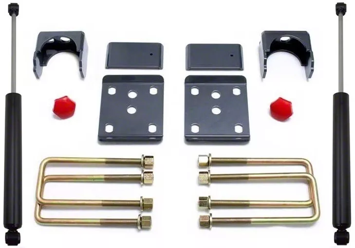 Max Trac Rear Flip Lowering Kit with Max Trac Shocks; 5-Inch (15-20 2WD F-150)