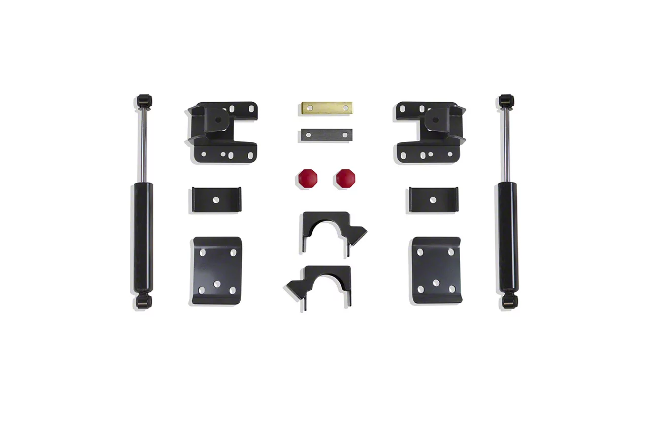 Max Trac 5 to 6-Inch Adjustable Rear Flip Kit with Max Trac Shocks (07-13 Silverado 1500)
