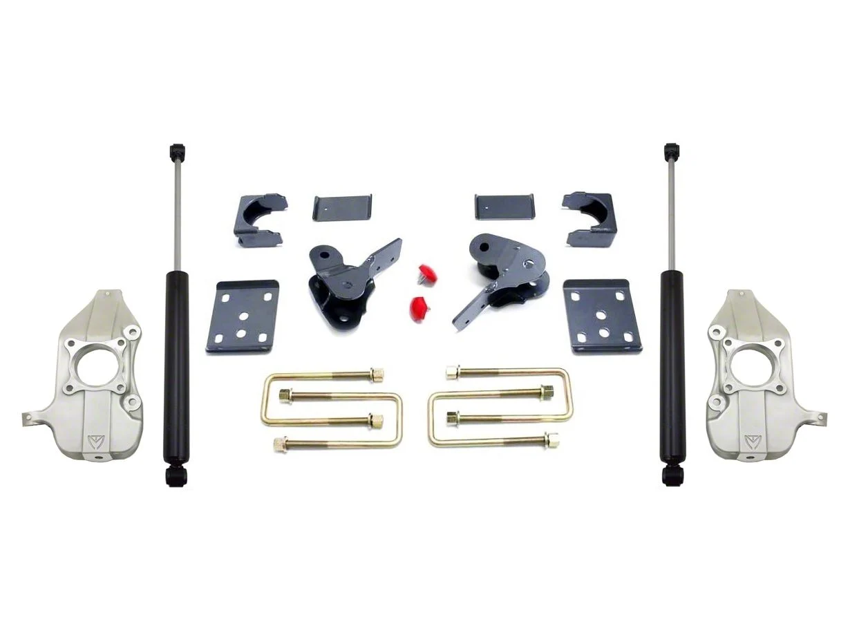 Max Trac Lowering Kit; 2-Inch Front / 4-Inch Rear (15-20 2WD F-150)
