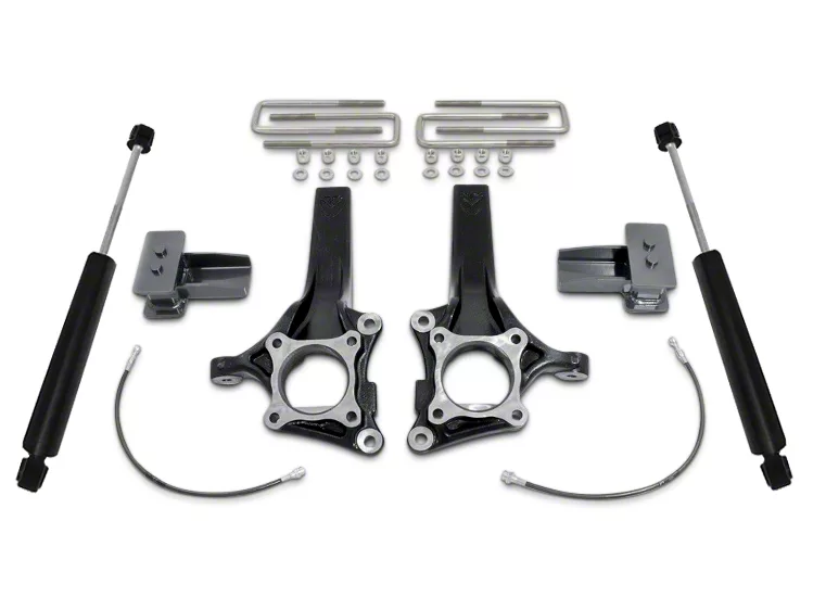 Max Trac 4.50-Inch Front / 2-Inch Rear MaxPro Suspension Lift Kit with Shocks (15-20 2WD F-150)