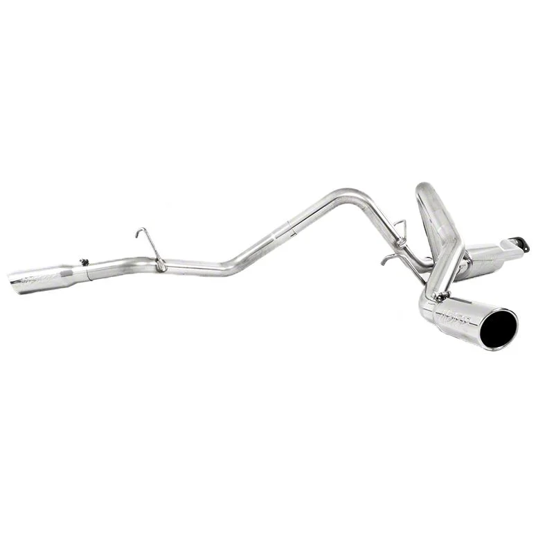 MBRP Armor Plus Dual Exhaust System with Polished Tips; Side Exit (03-06 4.8L Silverado 1500)