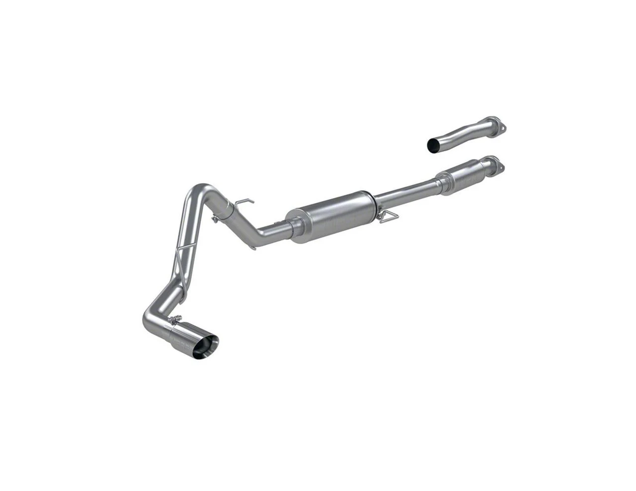 MBRP Armor Pro Single Exhaust System; Side Exit (21-26 2.7L EcoBoost F-150)