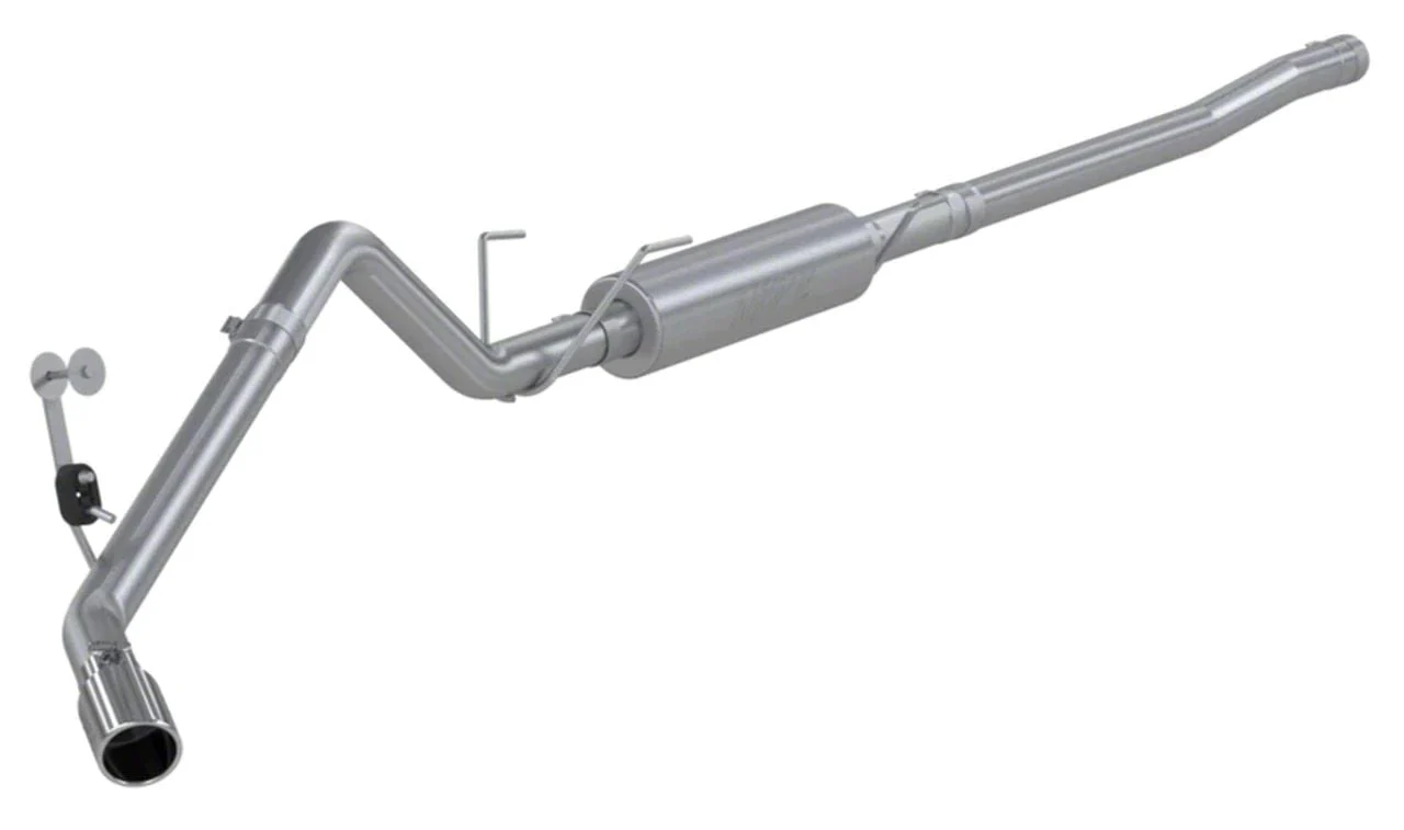 MBRP Armor Lite Single Exhaust System with Polished Tip; Side Exit (03-13 5.7L RAM 2500)
