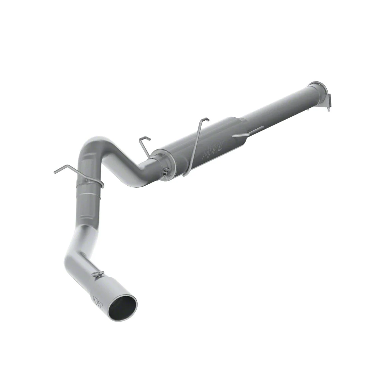 MBRP Armor Lite Single Exhaust System with Polished Tip; Side Exit (04.5-07 5.9L RAM 2500)