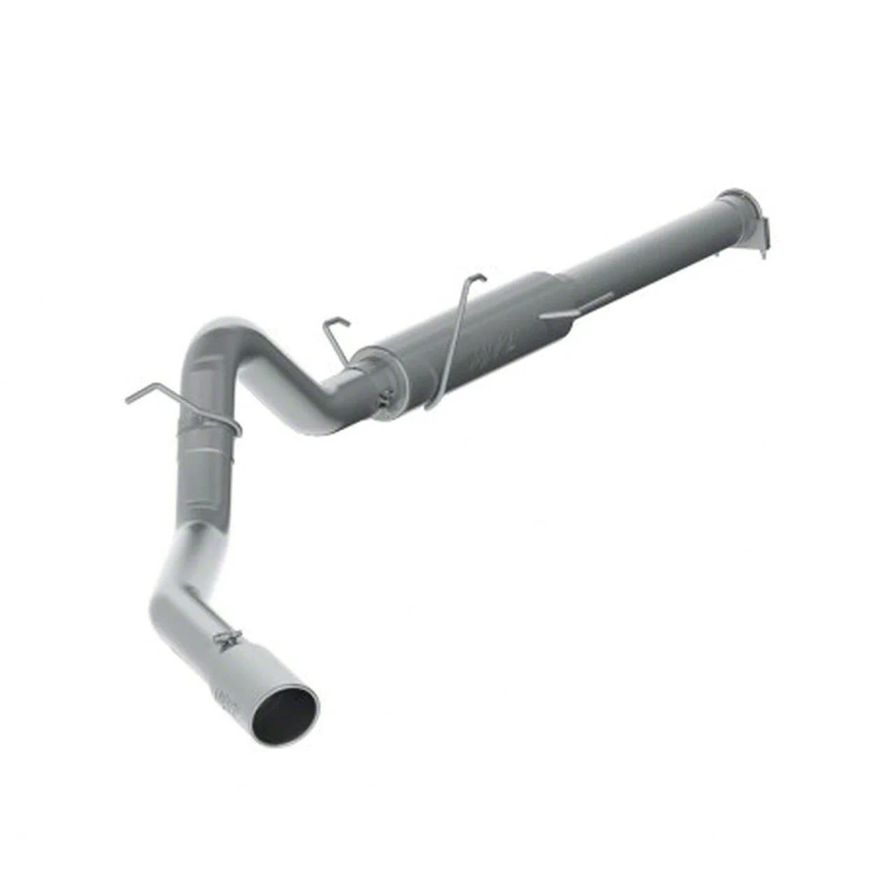 MBRP Armor Plus Single Exhaust System with Polished Tip; Side Exit (04.5-07 5.9L RAM 2500)