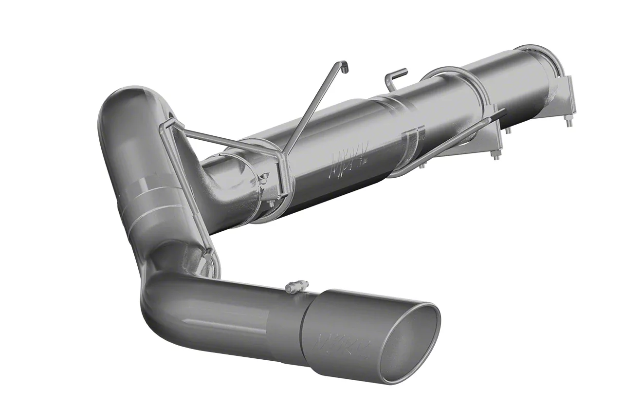 MBRP Armor Lite Single Exhaust System with Polished Tip; Side Exit (04-07 5.9L RAM 2500)
