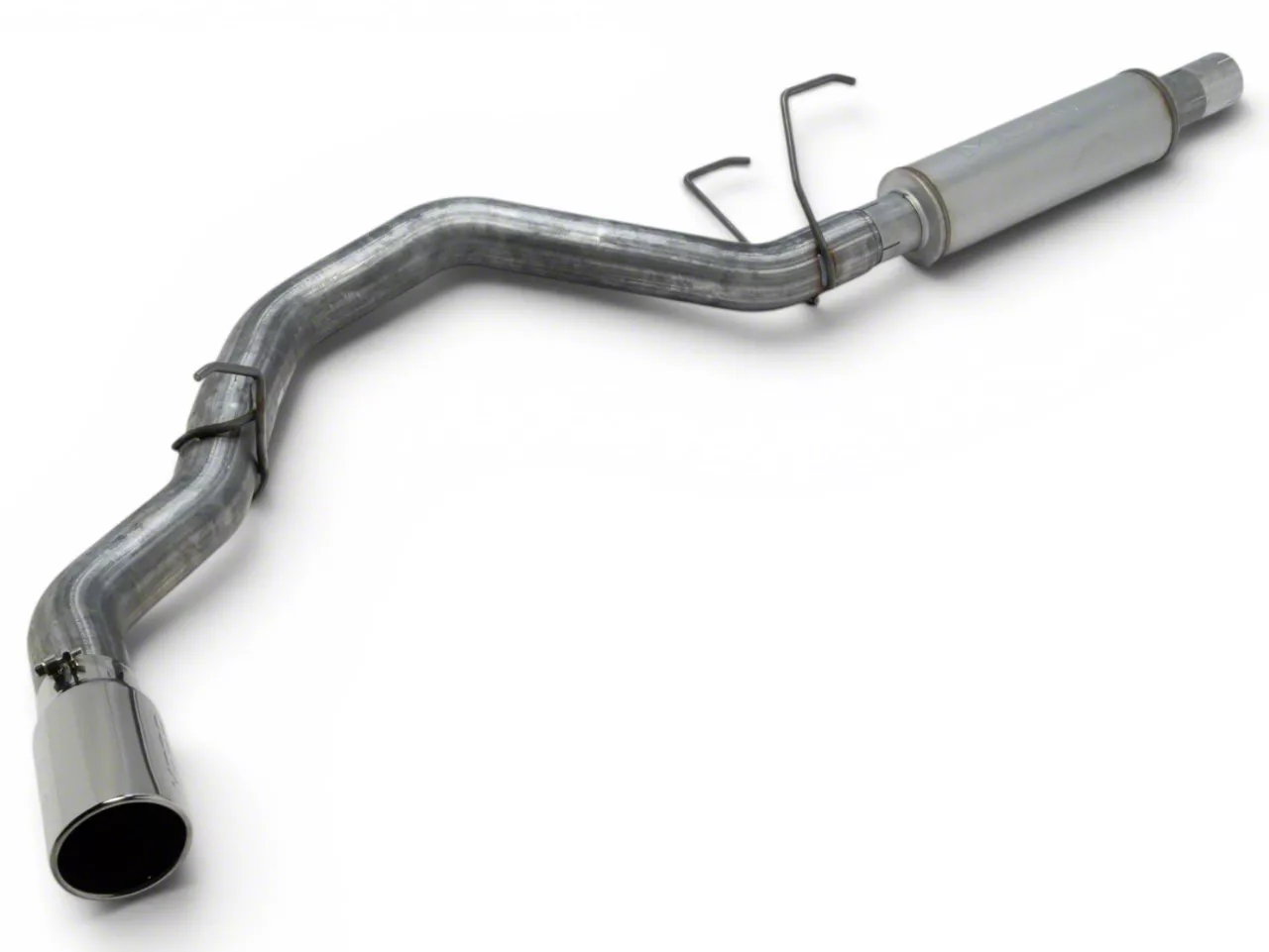 MBRP Armor Lite Single Exhaust System with Polished Tip; Side Exit (14-26 6.4L RAM 3500)