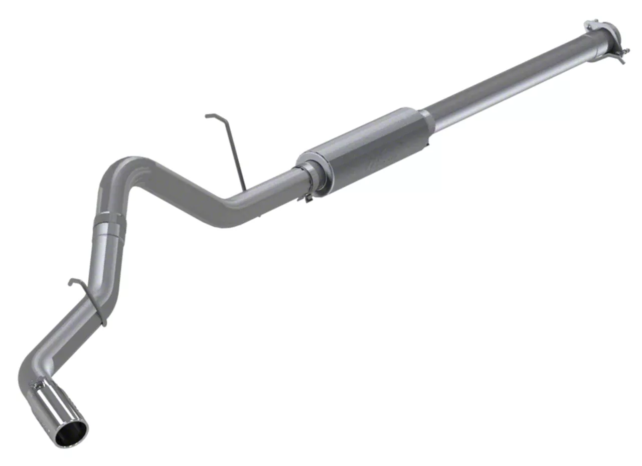 MBRP Armor Plus Single Exhaust System with Polished Tip; Side Exit (11-19 6.0L Silverado 2500 HD)