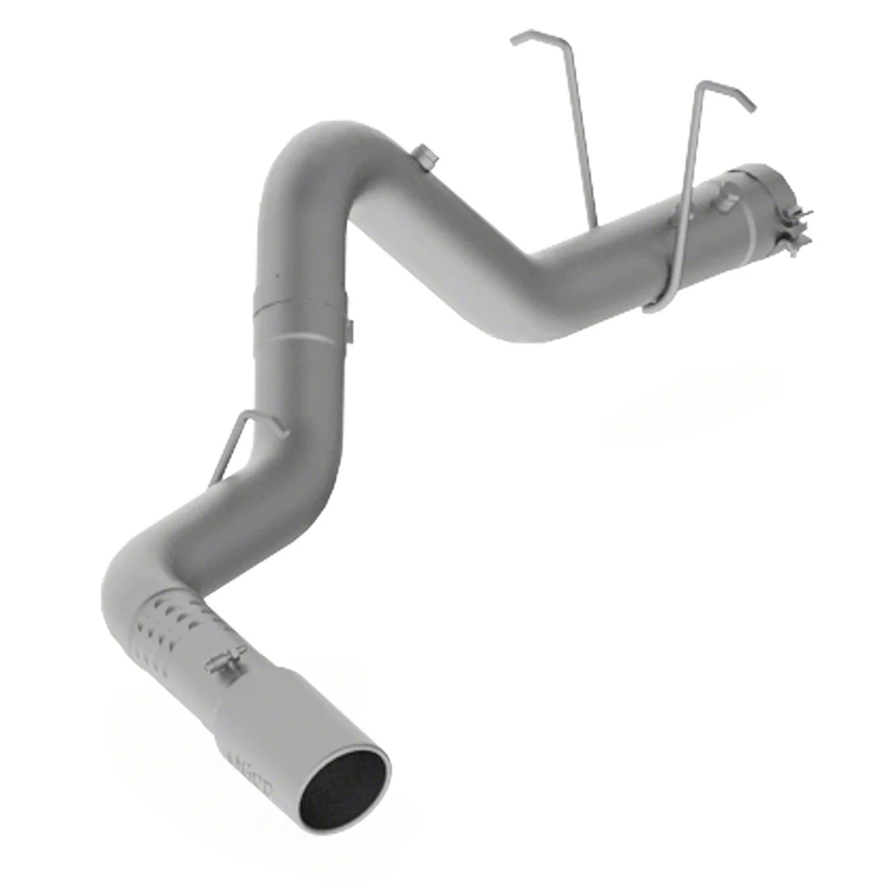 MBRP Armor Pro Filter-Back Single Exhaust System with Polished Tip; Side Exit (11-19 6.6L Duramax Silverado 2500 HD)