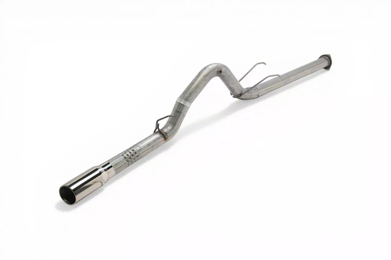MBRP Armor Lite Filter-Back Single Exhaust System with Polished Tip; Side Exit (17-22 6.7L Powerstroke F-250 Super Duty)