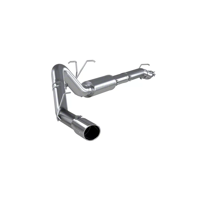 MBRP Armor Lite Single Exhaust System with Polished Tip; Side Exit (11-16 6.2L F-250 Super Duty)