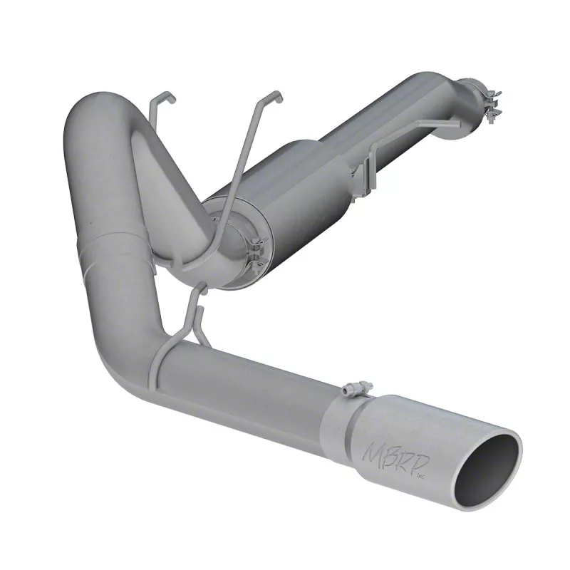 MBRP Armor Lite Single Exhaust System with Polished Tip; Side Exit (17-22 6.2L F-250 Super Duty)