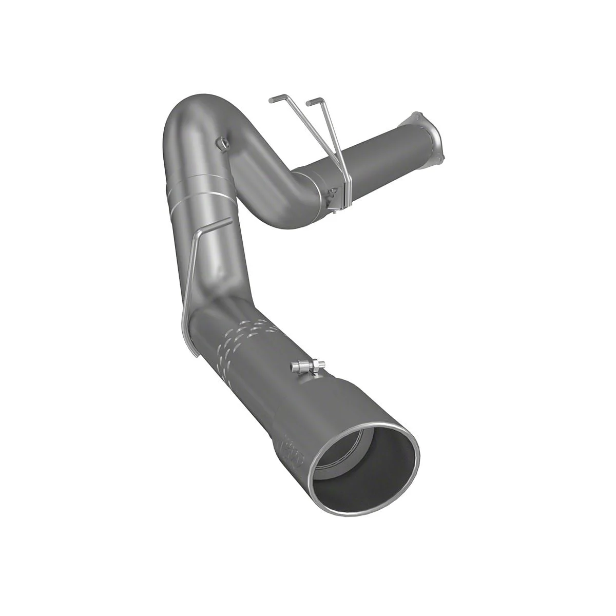 MBRP Armor Plus Filter-Back Single Exhaust System with Polished Tip; Side Exit (15-16 6.7L Powerstroke F-250 Super Duty)