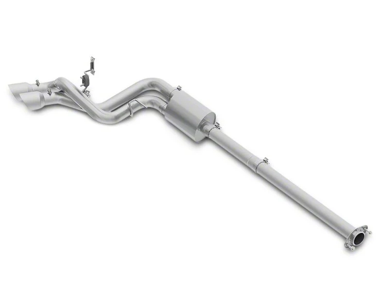 MBRP Armor Plus Dual Exhaust System with Polished Tips; Middle Side Exit (11-14 5.0L F-150)
