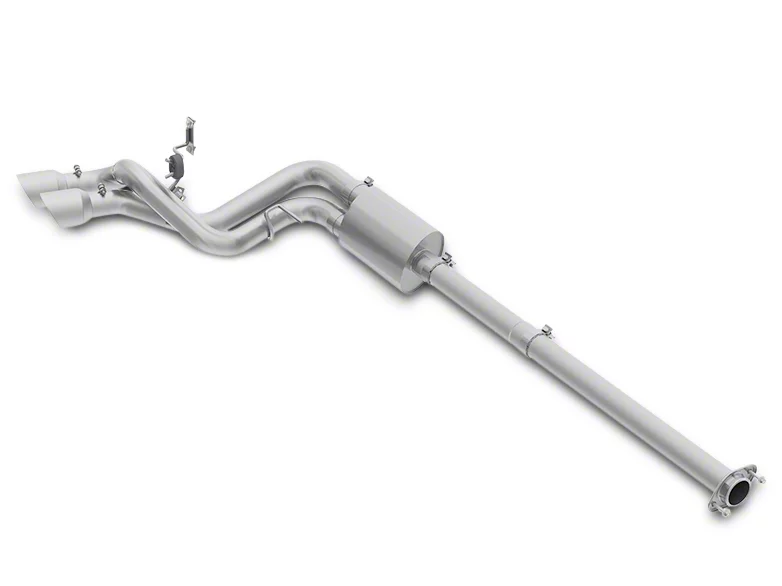 MBRP Armor Lite Dual Exhaust System with Polished Tips; Middle Side Exit (09-10 4.6L F-150)