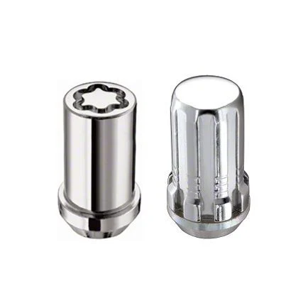 McGard Chrome Spline Drive 5-Lug Wheel Installation Kit; 14mm x 1.5 (12-18 RAM 1500)