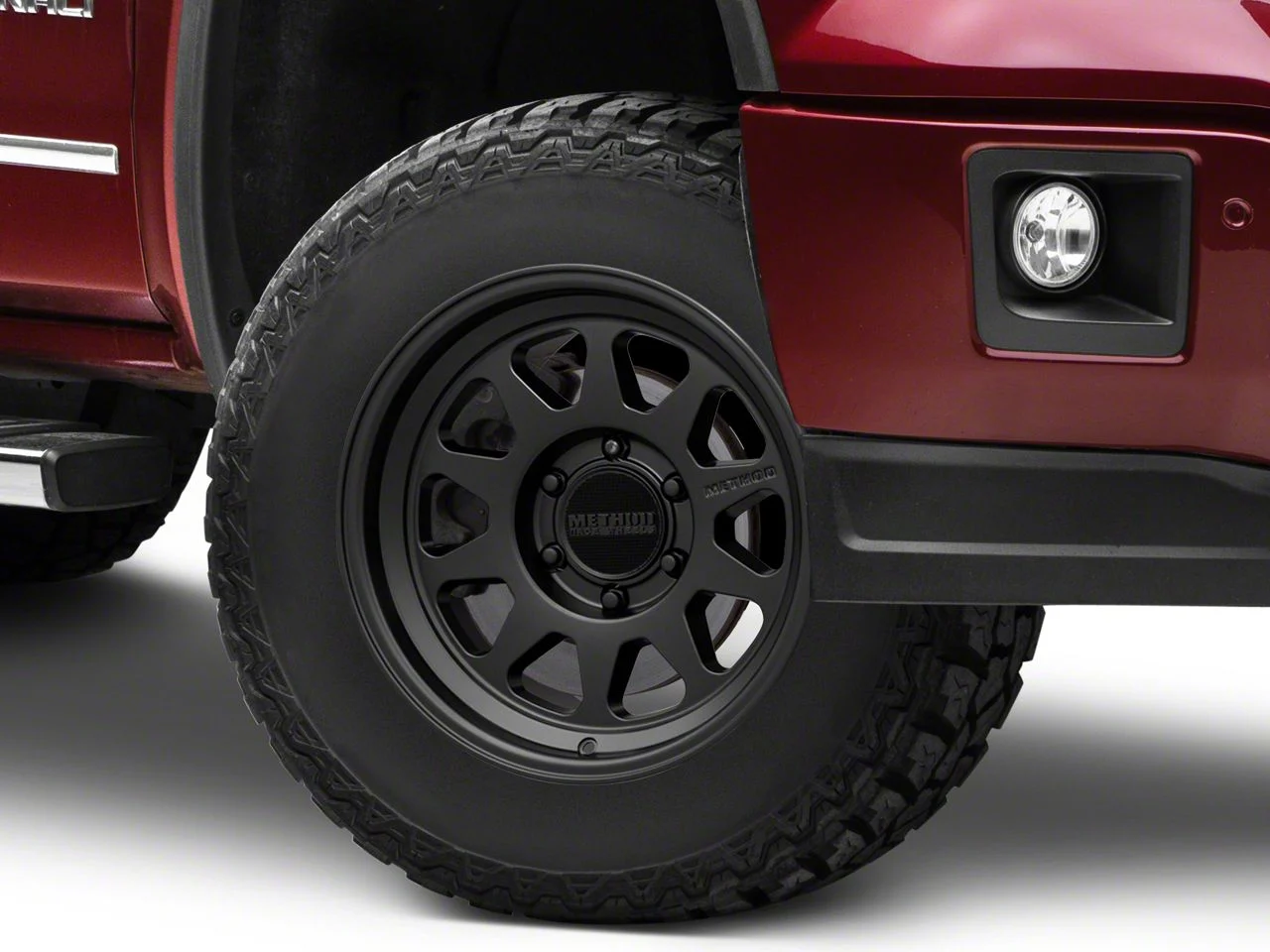 Method Race Wheels MR316 Matte Black 6-Lug Wheel; 17x8.5; 0mm Offset (14-18 Sierra 1500)