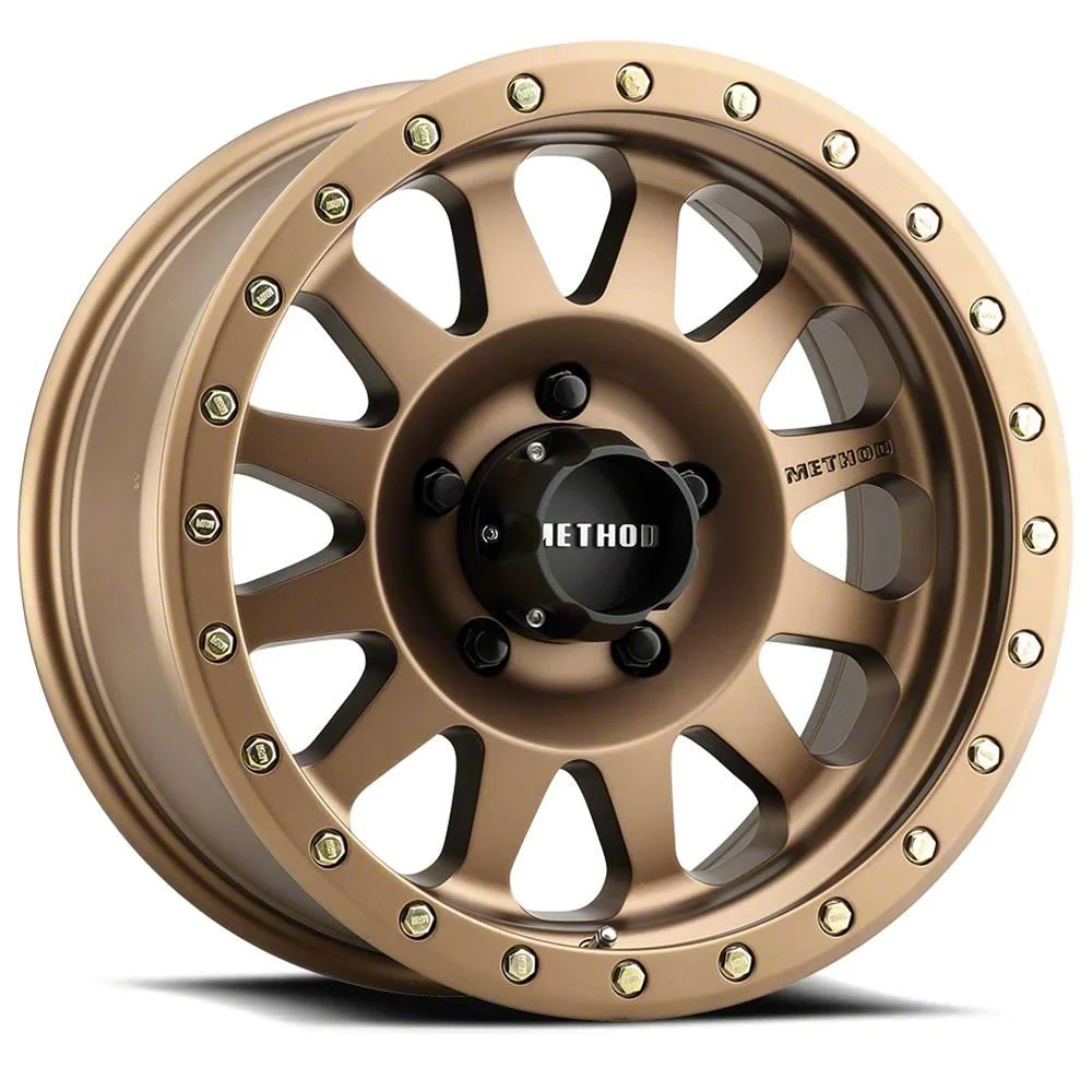 Method Race Wheels MR304 Double Standard Bronze 6-Lug Wheel; 17x8.5; 0mm Offset (15-20 Tahoe)