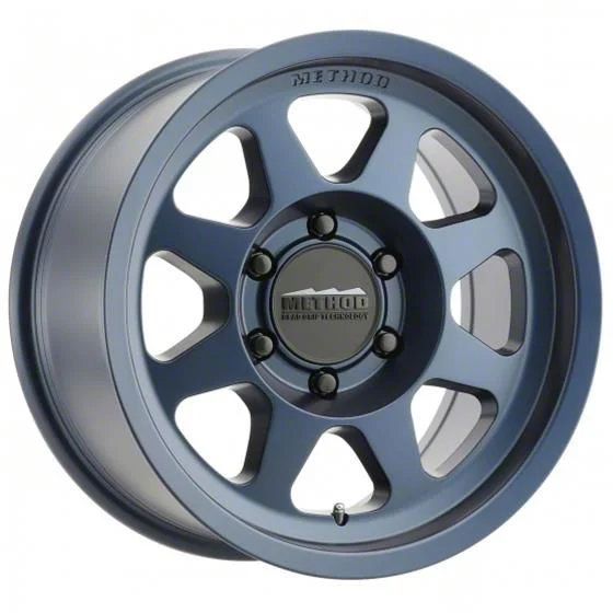 Method Race Wheels MR701 Bead Grip Bahia Blue 6-Lug Wheel; 17x8.5; 0mm Offset (15-20 Tahoe)