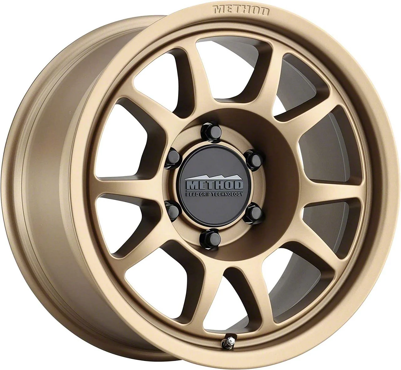 Method Race Wheels MR702 Bead Grip Bronze 6-Lug Wheel; 17x8.5; 0mm Offset (15-20 Tahoe)