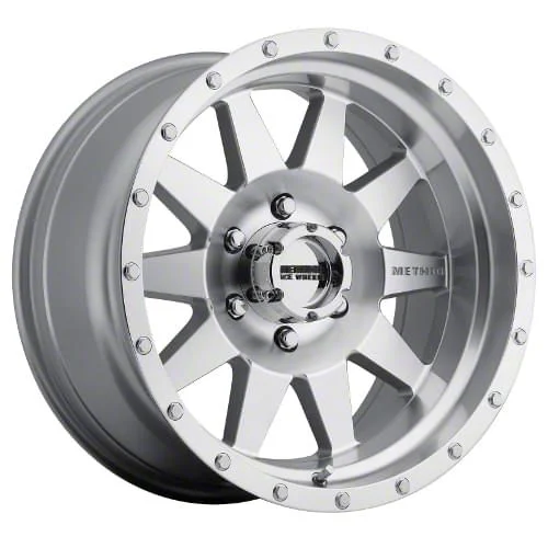 Method Race Wheels MR301 The Standard Machined 6-Lug Wheel; 17x8.5; 0mm Offset (21-26 F-150)