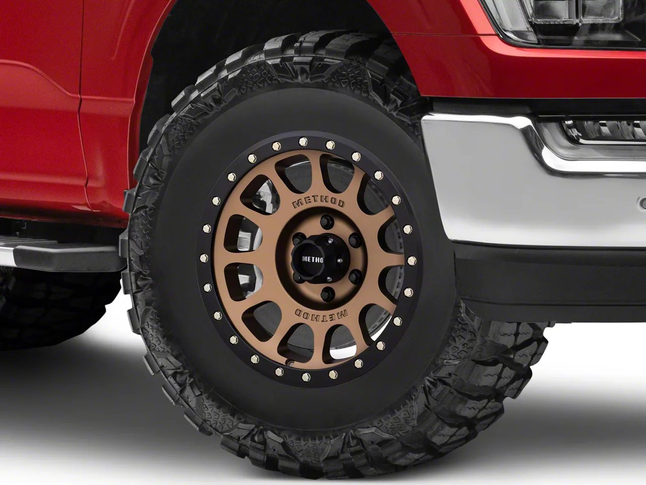 Method Race Wheels MR305 NV Bronze 6-Lug Wheel; 17x8.5; 0mm Offset (21-26 F-150)