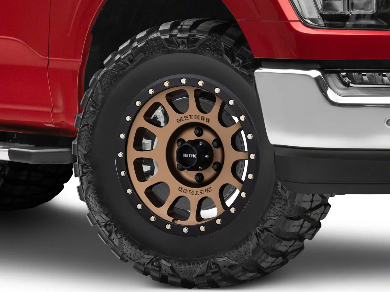Method Race Wheels MR305 NV Bronze 6-Lug Wheel; 18x9; 18mm Offset (21-26 F-150)