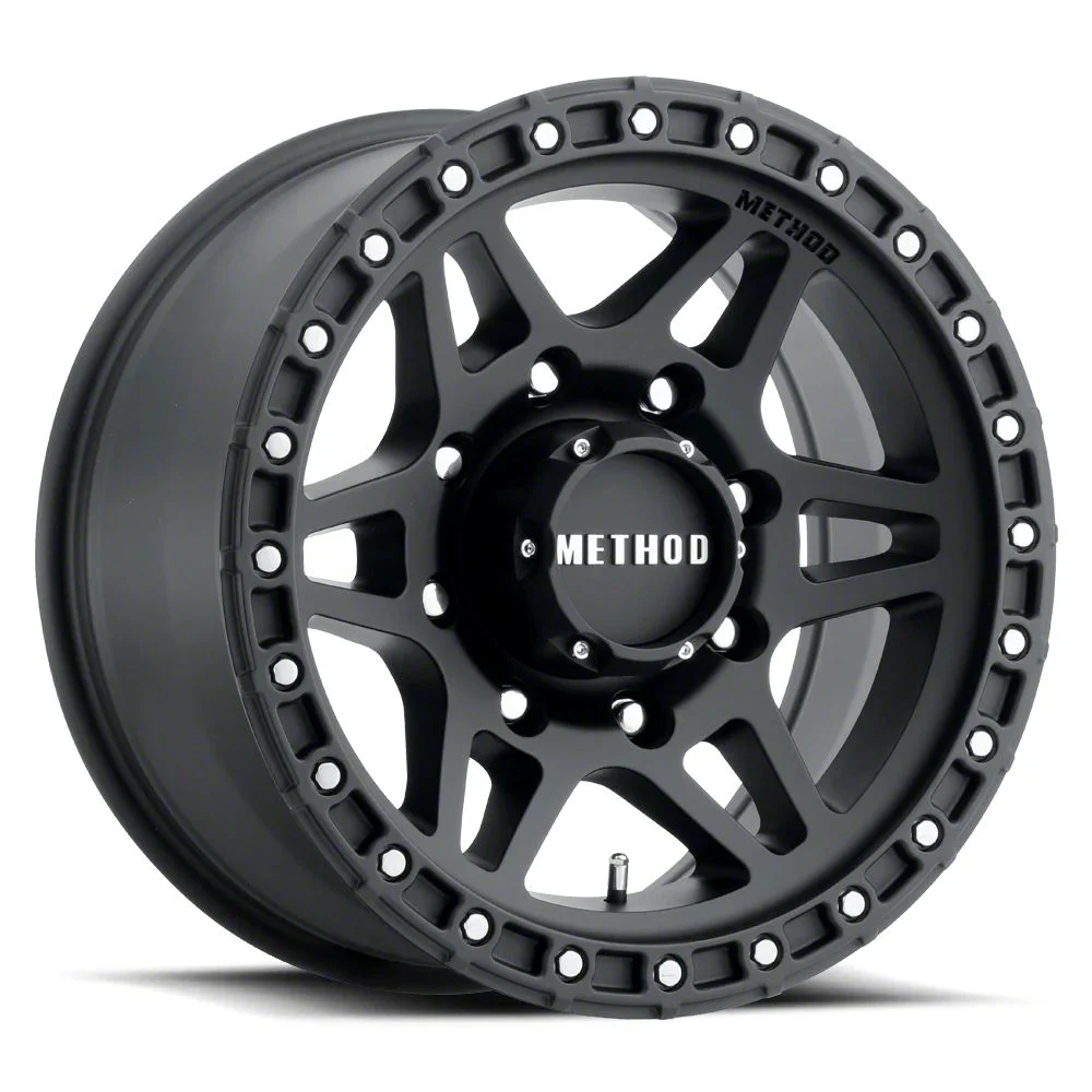 Method Race Wheels MR312 Matte Black 8-Lug Wheel; 18x9; 18mm Offset (17-22 F-350 Super Duty SRW)