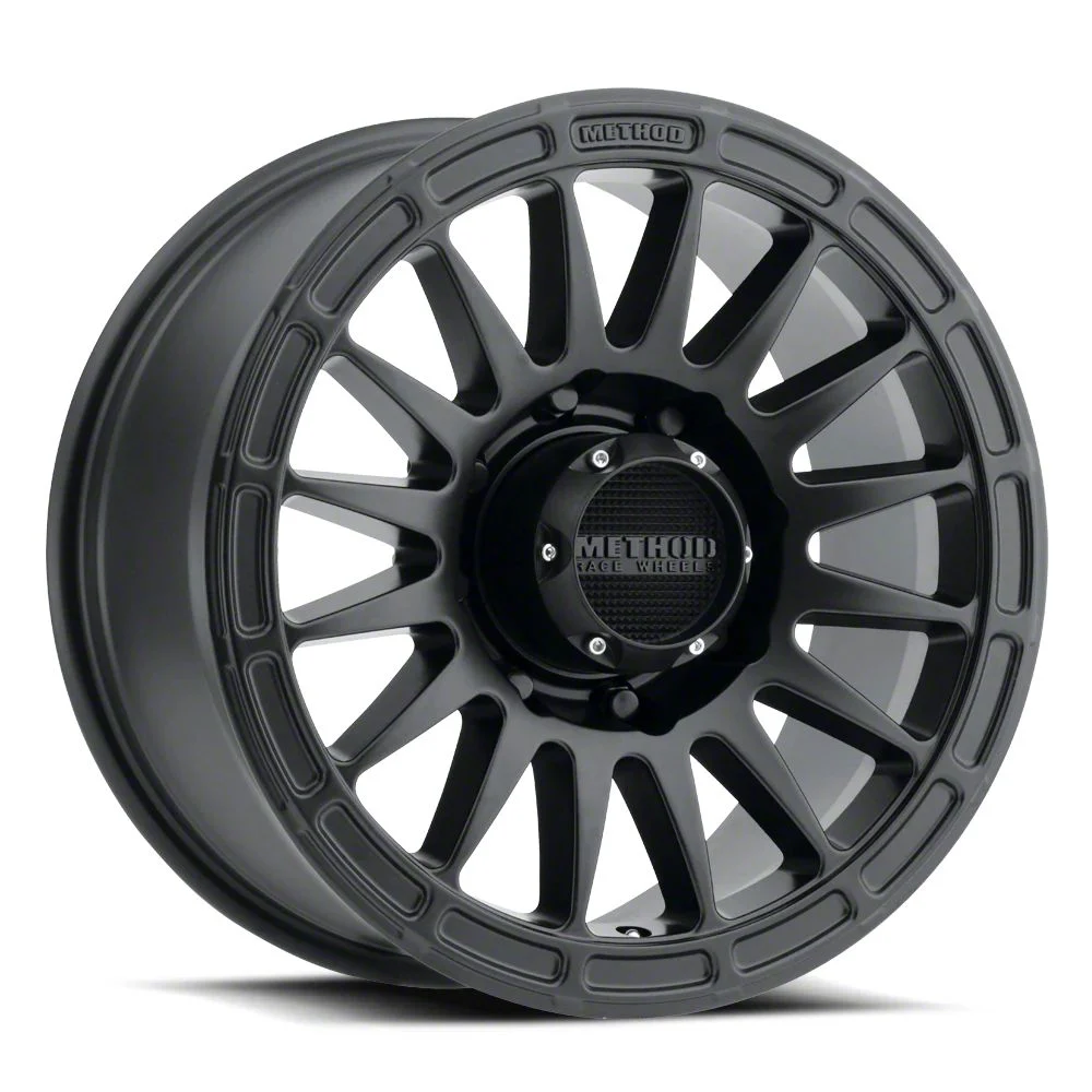 Method Race Wheels MR314 Matte Black 8-Lug Wheel; 18x9; 18mm Offset (17-22 F-350 Super Duty SRW)
