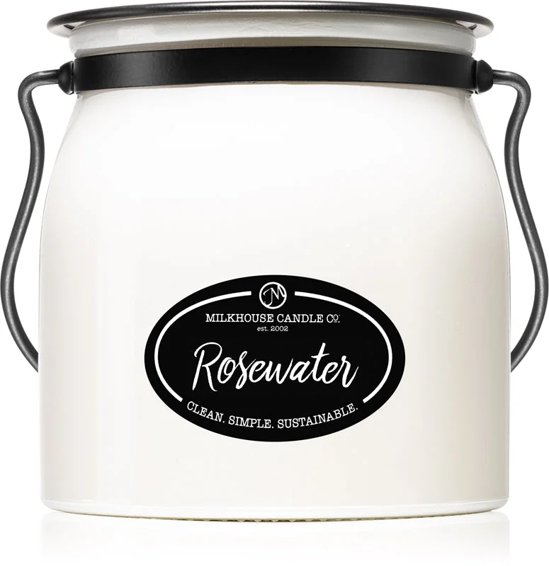 Milkhouse Candle Co. Creamery Rosewater candela profumata 454 g