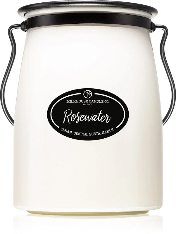 Milkhouse Candle Co. Creamery Rosewater candela profumata 624 g