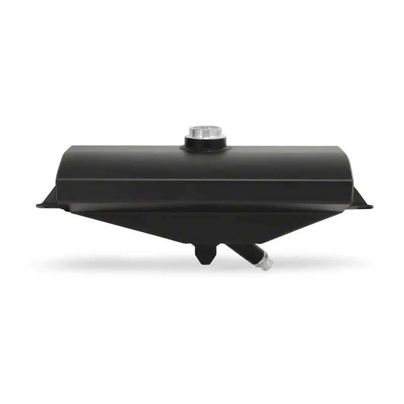 Mishimoto Aluminum Coolant Expansion Tank; Micro-Wrinkle Black (15-26 F-150)