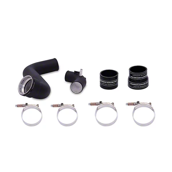 Mishimoto Cold-Side Intercooler Pipe Kit; Wrinkle Black (11-14 3.5L EcoBoost F-150)