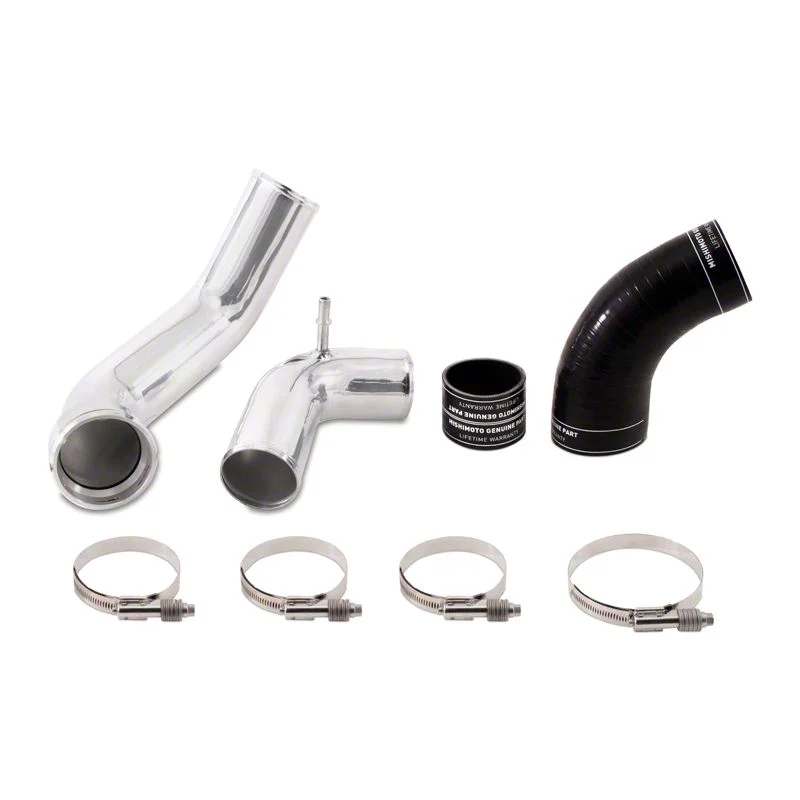Mishimoto Cold-Side Intercooler Pipe Kit; Polished (17-20 3.5L EcoBoost F-150)