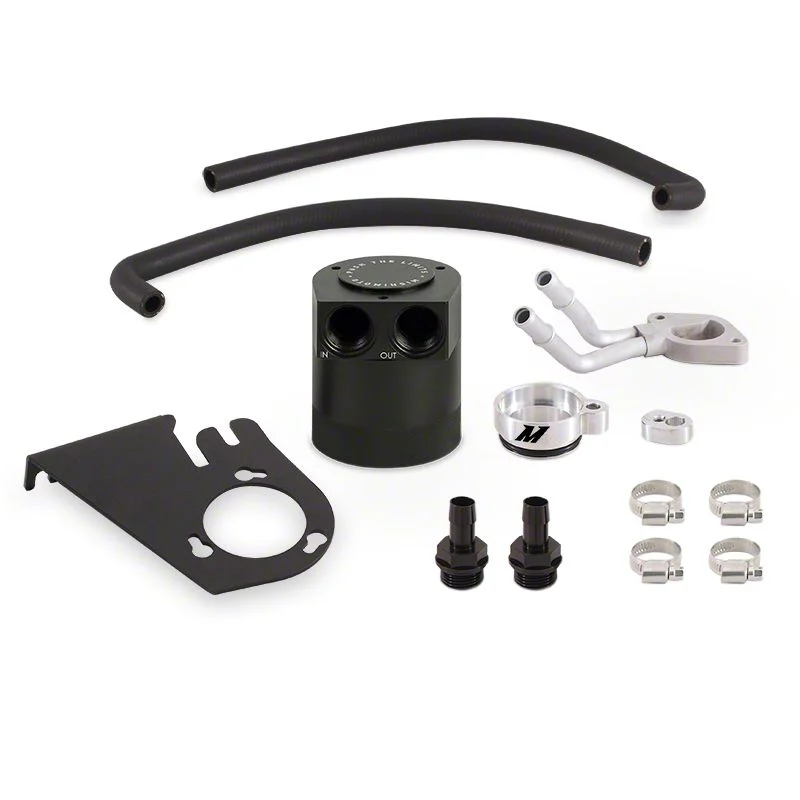 Mishimoto Baffled Oil Catch Can (11-16 6.7L Powerstroke F-350 Super Duty)