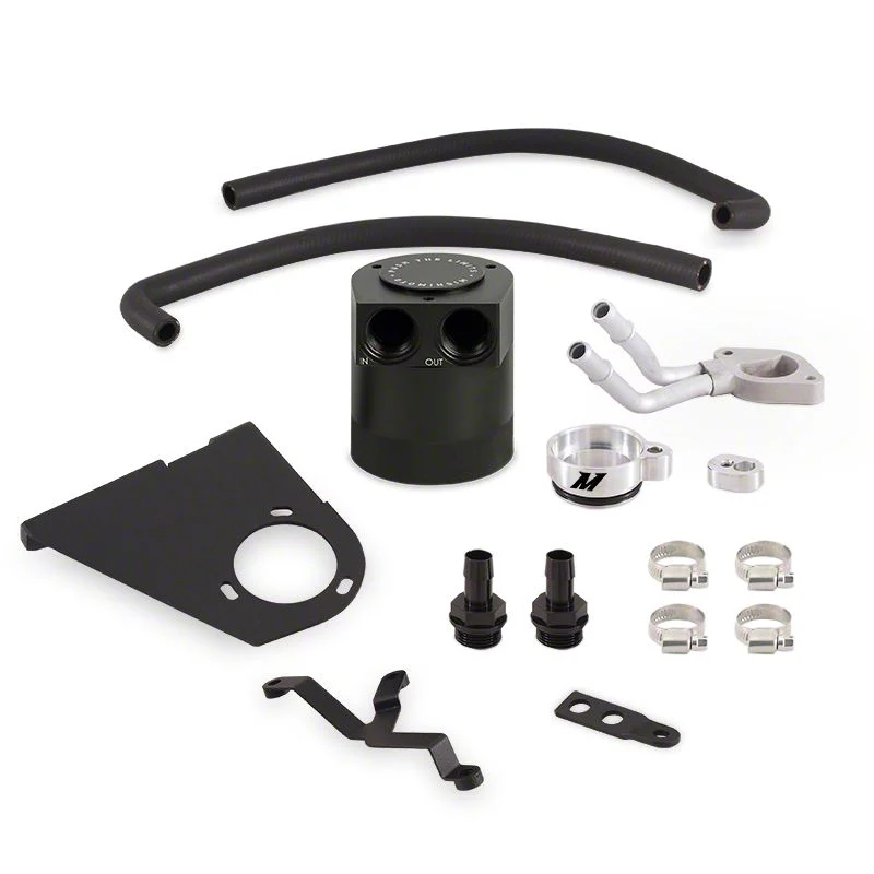 Mishimoto Baffled Oil Catch Can (17-22 6.7L Powerstroke F-350 Super Duty)