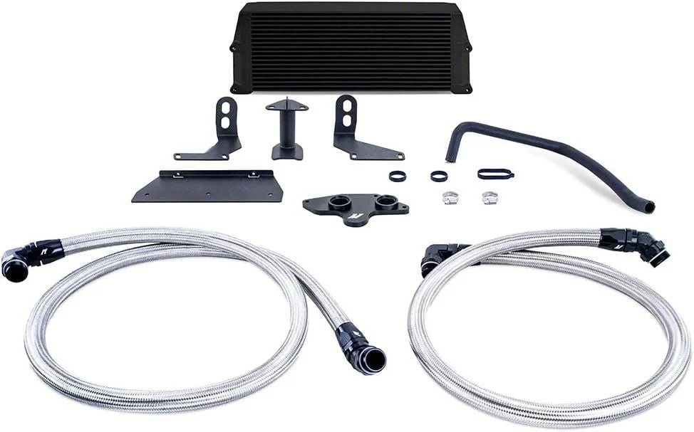 Mishimoto Performance Oil Cooler; Black (11-19 6.7L Powerstroke F-350 Super Duty)