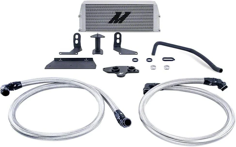 Mishimoto Performance Oil Cooler; Silver (11-19 6.7L Powerstroke F-350 Super Duty)