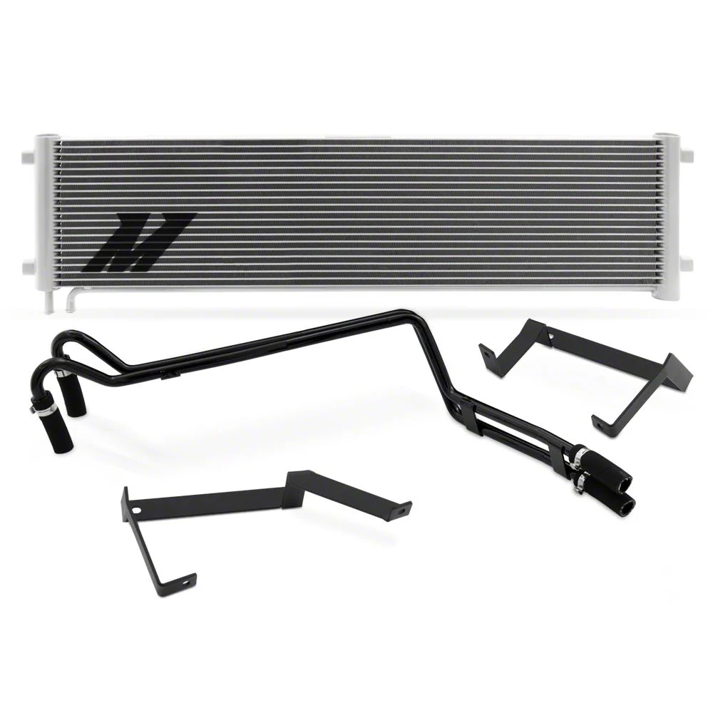 Mishimoto Transmission Cooler; Silver (11-16 6.7L Powerstroke F-350 Super Duty)