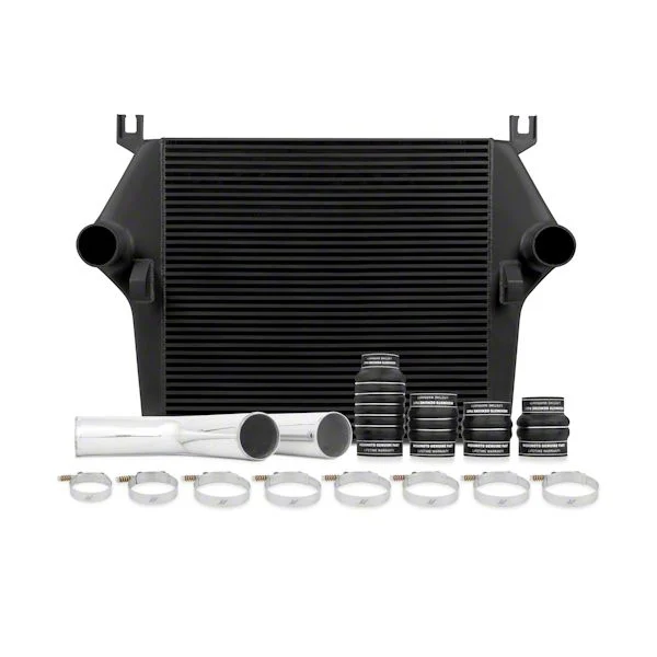 Mishimoto Performance Intercooler Kit; Black (03-07 5.9L RAM 2500)