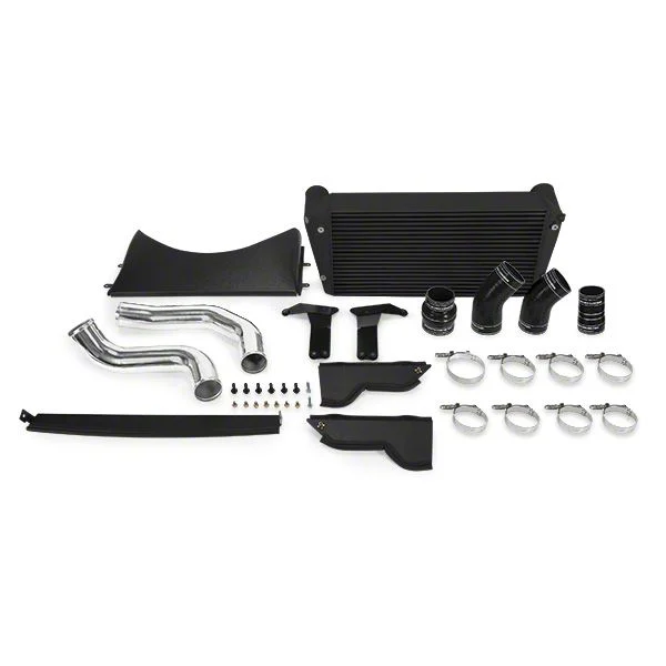 Mishimoto Performance Intercooler Kit; Stealth Black (13-18 6.7L RAM 2500)