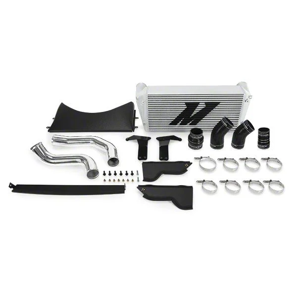 Mishimoto Performance Intercooler Kit; Sleek Silver (13-18 6.7L RAM 3500)