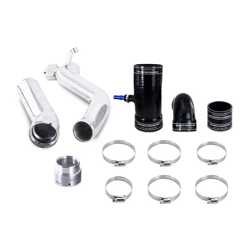 Mishimoto Intercooler Pipe and Boot Kit; Polished (19-23 Ranger)