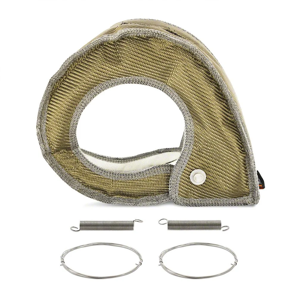 Mishimoto Titanium Turbo Blanket (17-19 6.6L Duramax Sierra 2500 HD)
