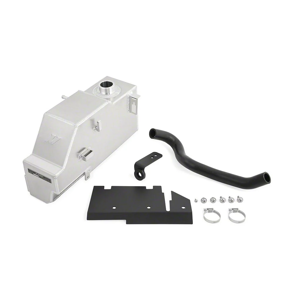 Mishimoto Aluminum Primary Degas Tank Kit; Natural (11-19 6.7L Powerstroke F-250 Super Duty)